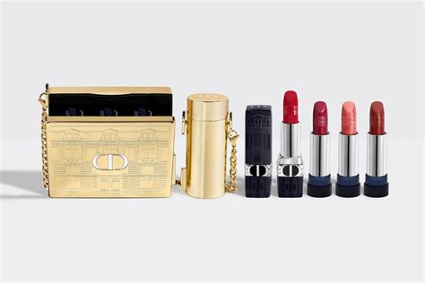 dior minaudière rouge dior limited edition set|Dior minaudiere lipstick holder.